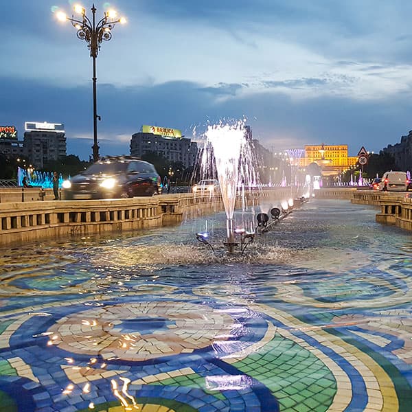 Bucharest Unirii Square