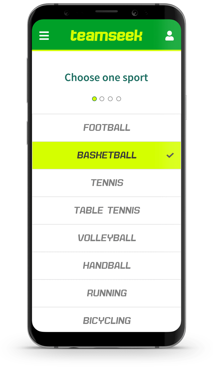 sport selection